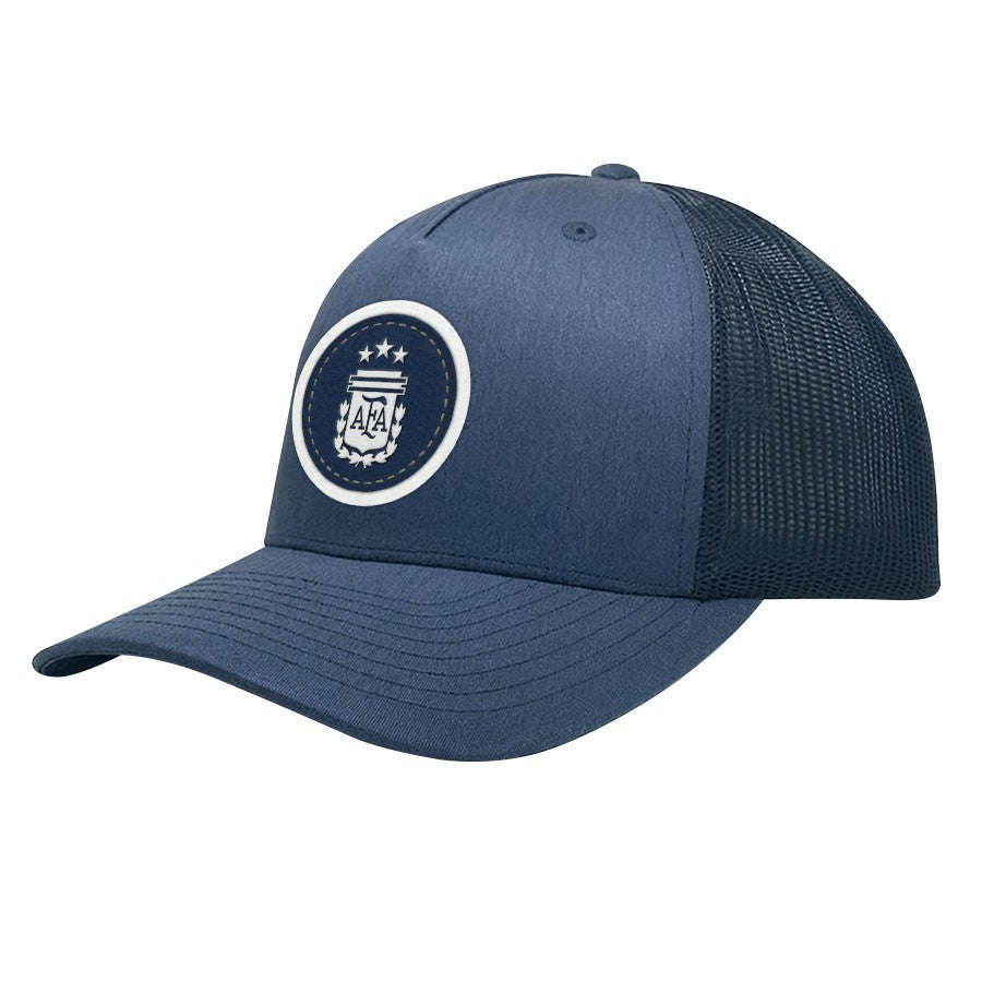 Argentina National Team 1863FC Badge Nightshift Adjustable Hat Navy - FIFA World CUP