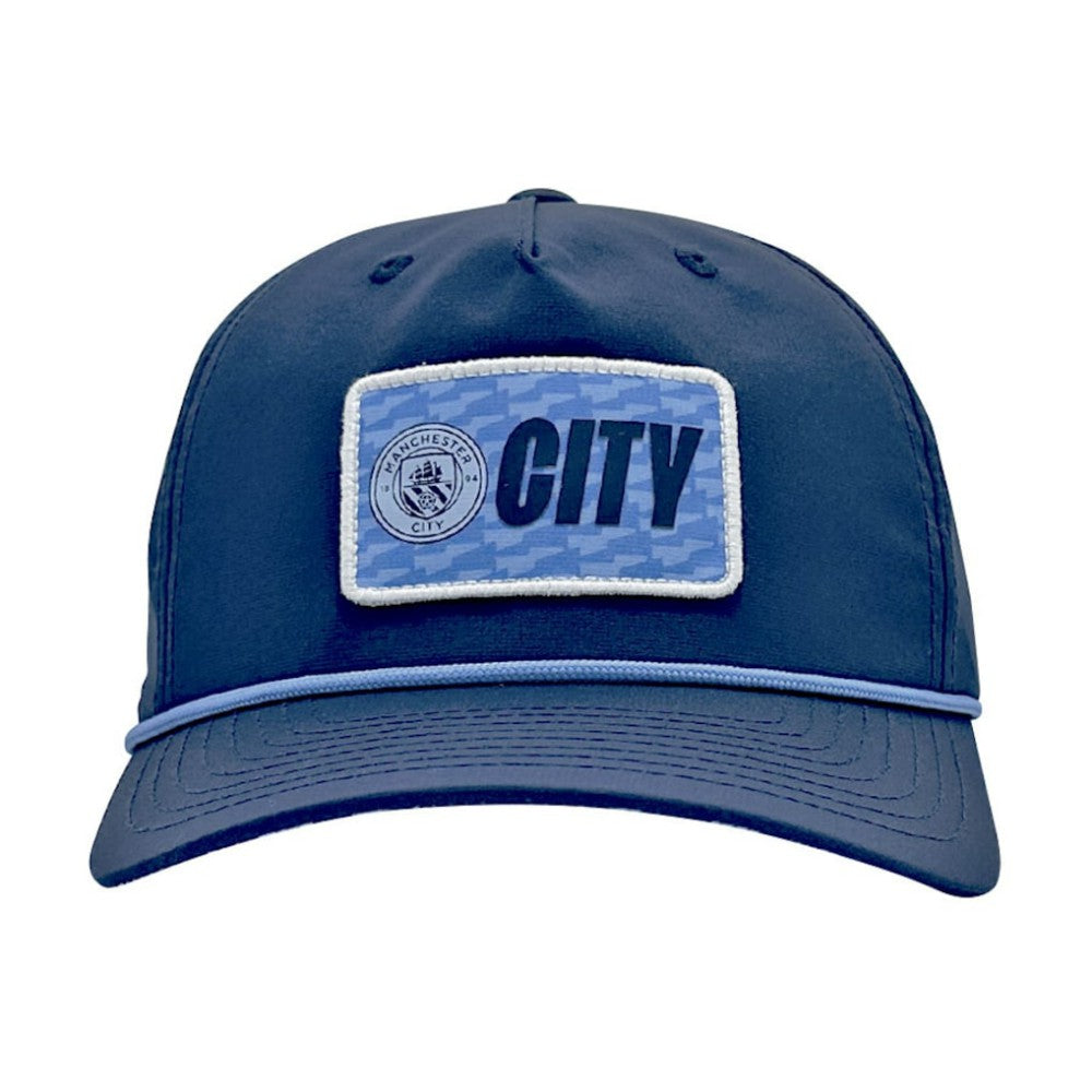 Manchester City 1863FC Color Badge Caddy Adjustable Hat Navy - FIFA World CUP