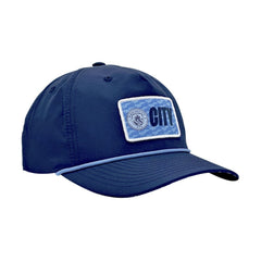 Manchester City 1863FC Color Badge Caddy Adjustable Hat Navy - FIFA World CUP