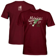 Mexico National Team 1863FC Script T-Shirt Maroon - FIFA World CUP