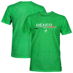 Mexico National Team 1863FC Icon Vintage Tri-Blend T-Shirt Green - FIFA World CUP
