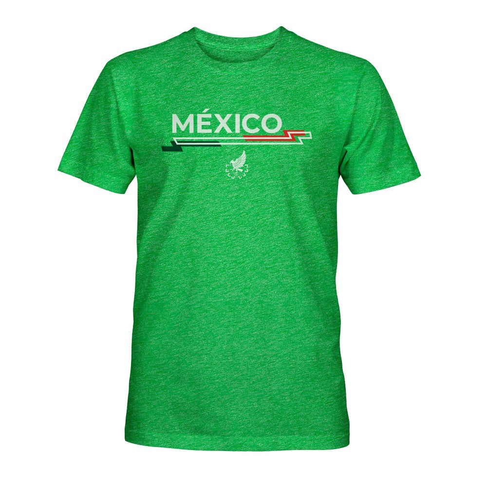 Mexico National Team 1863FC Icon Vintage Tri-Blend T-Shirt Green - FIFA World CUP