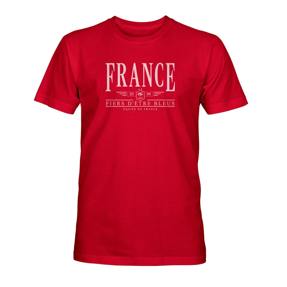 France National Team 1863FC Fiers D'etre Bleus T-Shirt Red - FIFA World CUP