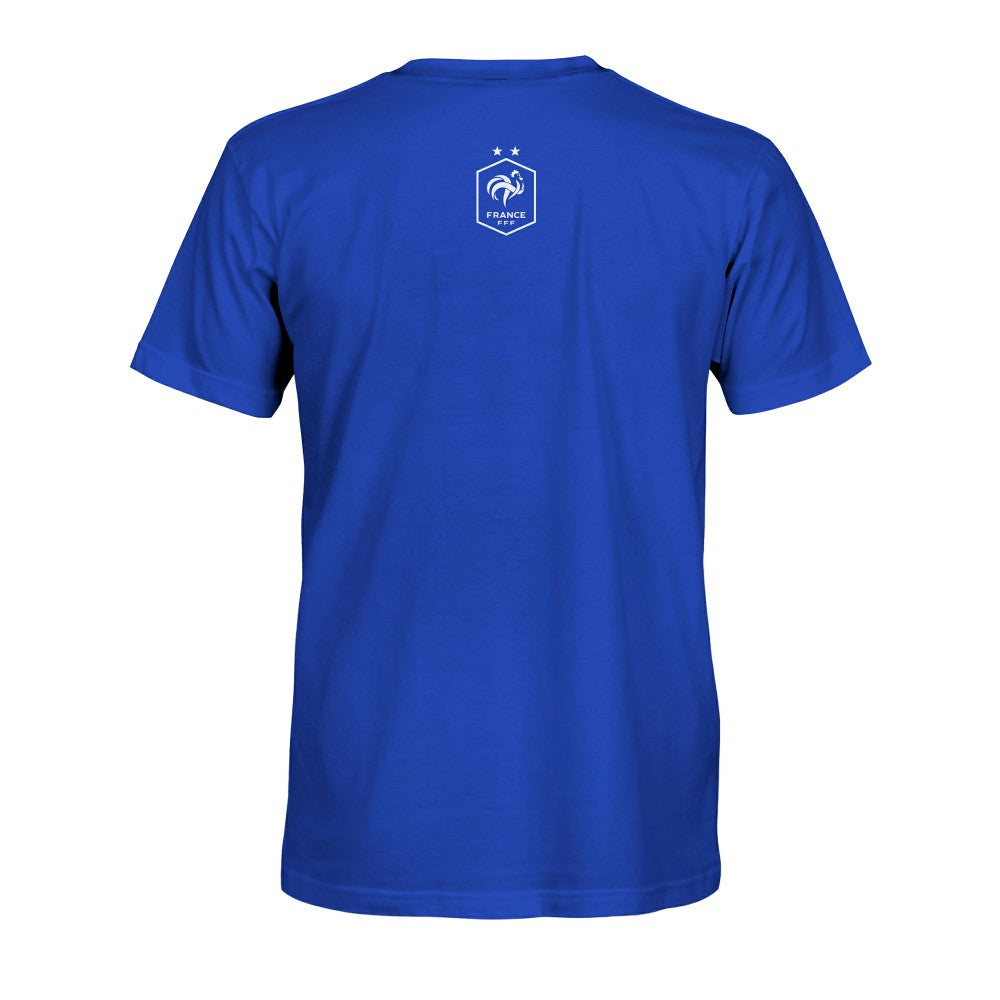 France National Team 1863FC 3D France T-Shirt Blue - FIFA World CUP