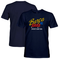 Barcelona 1863FC Seat Camp T-Shirt Navy - FIFA World CUP