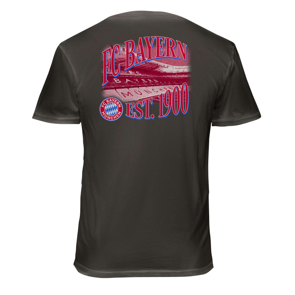 Bayern Munich 1863FC Duo-Tone Stadium Soft Wash T-Shirt Gray - FIFA World CUP