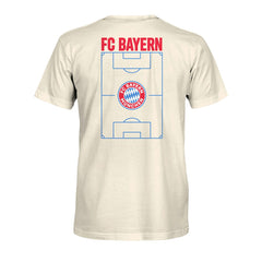 Bayern Munich 1863FC Duo-Tone Stadium Soft Wash T-Shirt Cream - FIFA World CUP
