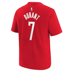 Kevin Durant Houston Rockets Youth Icon Name & Number T-Shirt Red - NBA