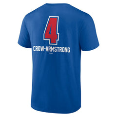 Pete Crow-Armstrong Chicago Cubs Fastball Player Name & Number T-Shirt - MLB
