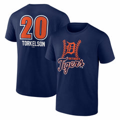 Spencer Torkelson Detroit Tigers Fastball Player Name & Number T-Shirt - MLB