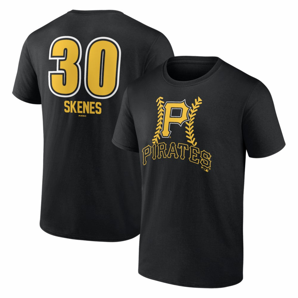 Paul Skenes Pittsburgh Pirates Fastball Player Name & Number T-Shirt - MLB