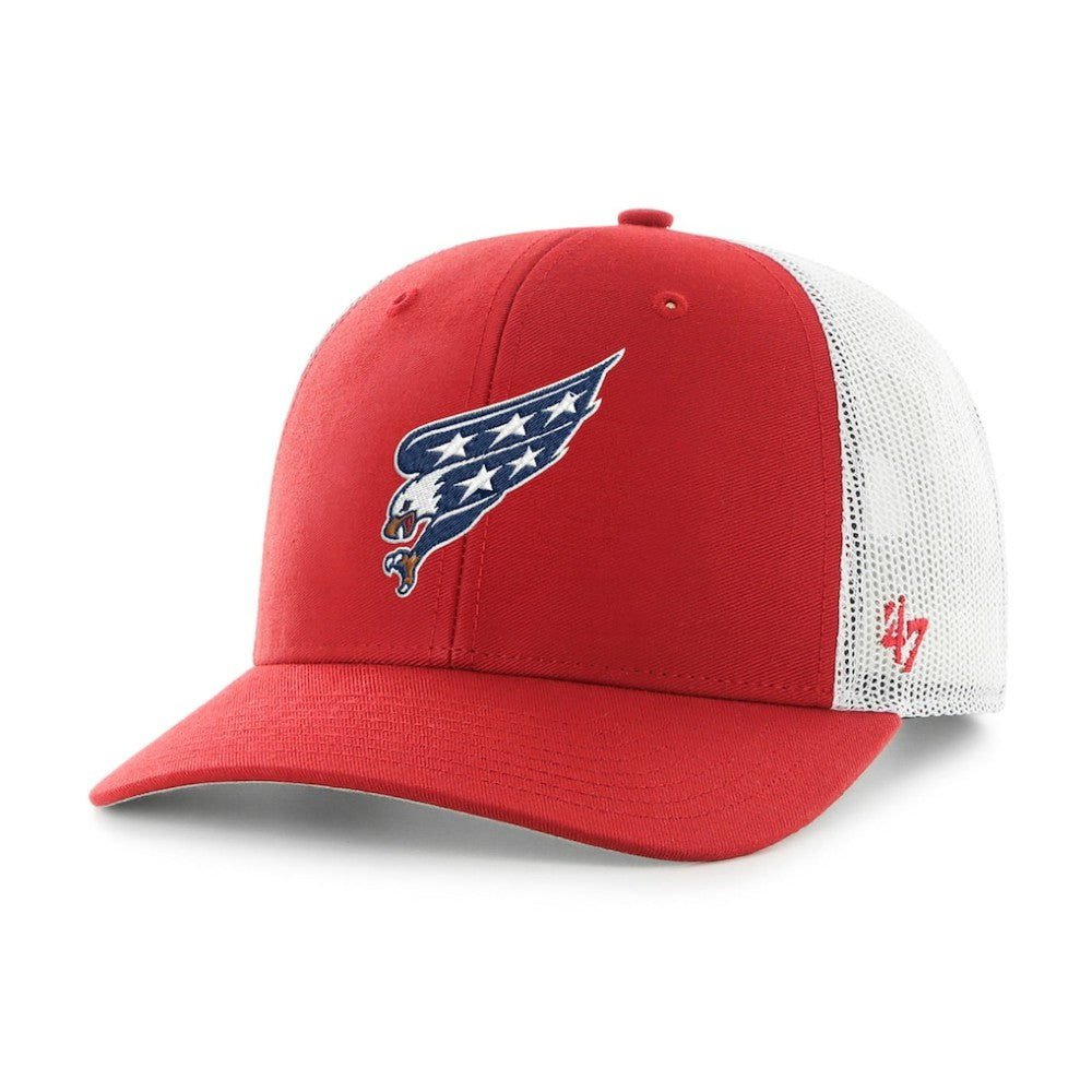 Washington Capitals '47 Logo Trucker Adjustable Hat - Red/White - NHL