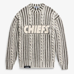 Kansas City Chiefs Off Season x NFL Unisex Cable Knit Sweater Cream/Gray | NFL