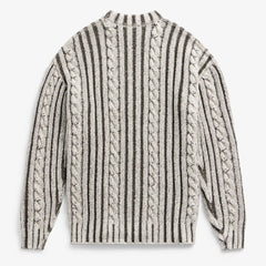 Kansas City Chiefs Off Season x NFL Unisex Cable Knit Sweater Cream/Gray | NFL
