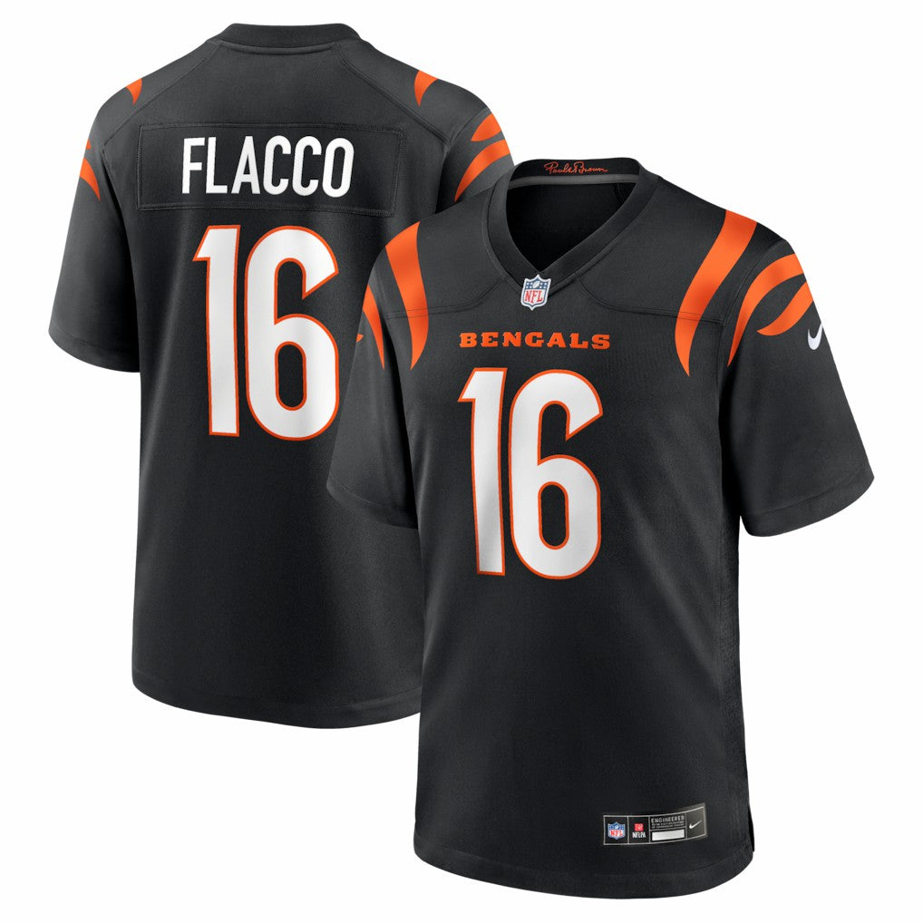 Joe Flacco Cincinnati Bengals Team Game Jersey Black | Nike for Sale