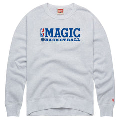 Orlando Magic Homage Unisex Logoman Retro Tri-Blend Raglan Sweatshirt Ash - NBA