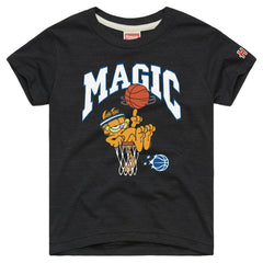 Orlando Magic Garfield x Homage Youth Tri-Blend T-Shirt Charcoal - NBA