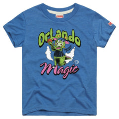Orlando Magic Homage Youth The Right Stuff Tri-Blend T-Shirt Blue - NBA