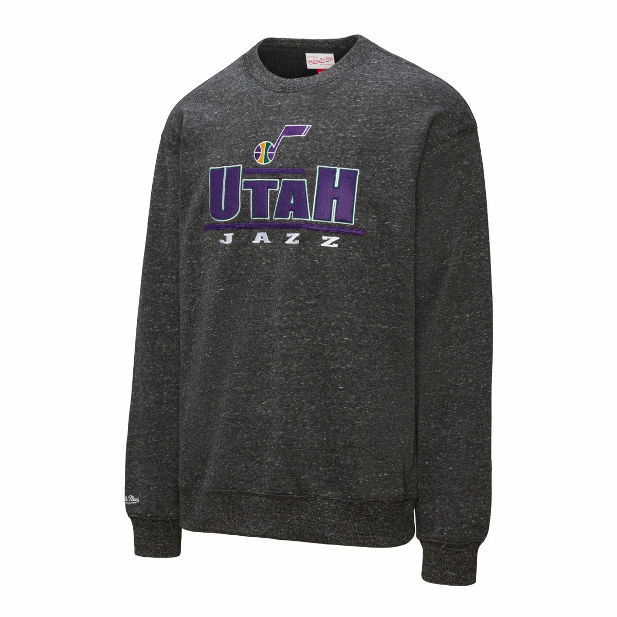 Utah Jazz Throw It Back Fleece Sweatshirt Black - NBA