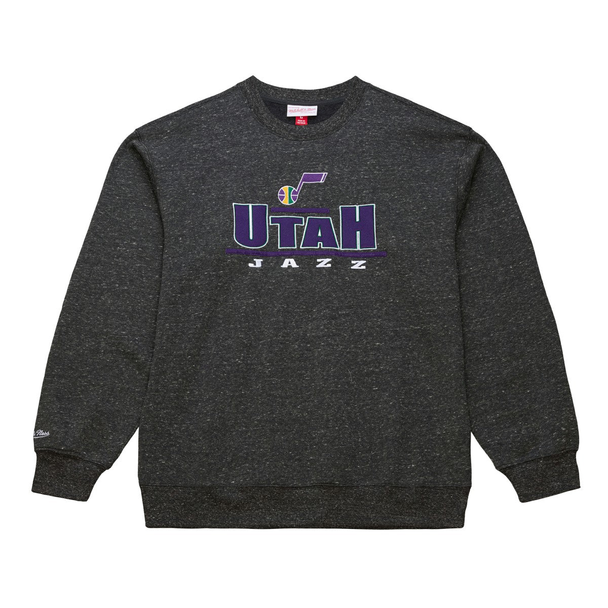 Utah Jazz Throw It Back Fleece Sweatshirt Black - NBA