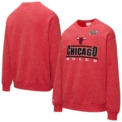 Chicago Bulls Throw It Back Fleece Sweatshirt Red - NBA