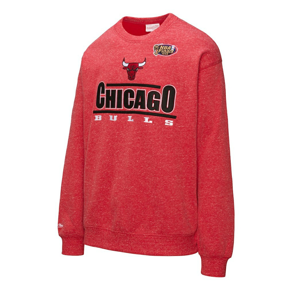 Chicago Bulls Throw It Back Fleece Sweatshirt Red - NBA