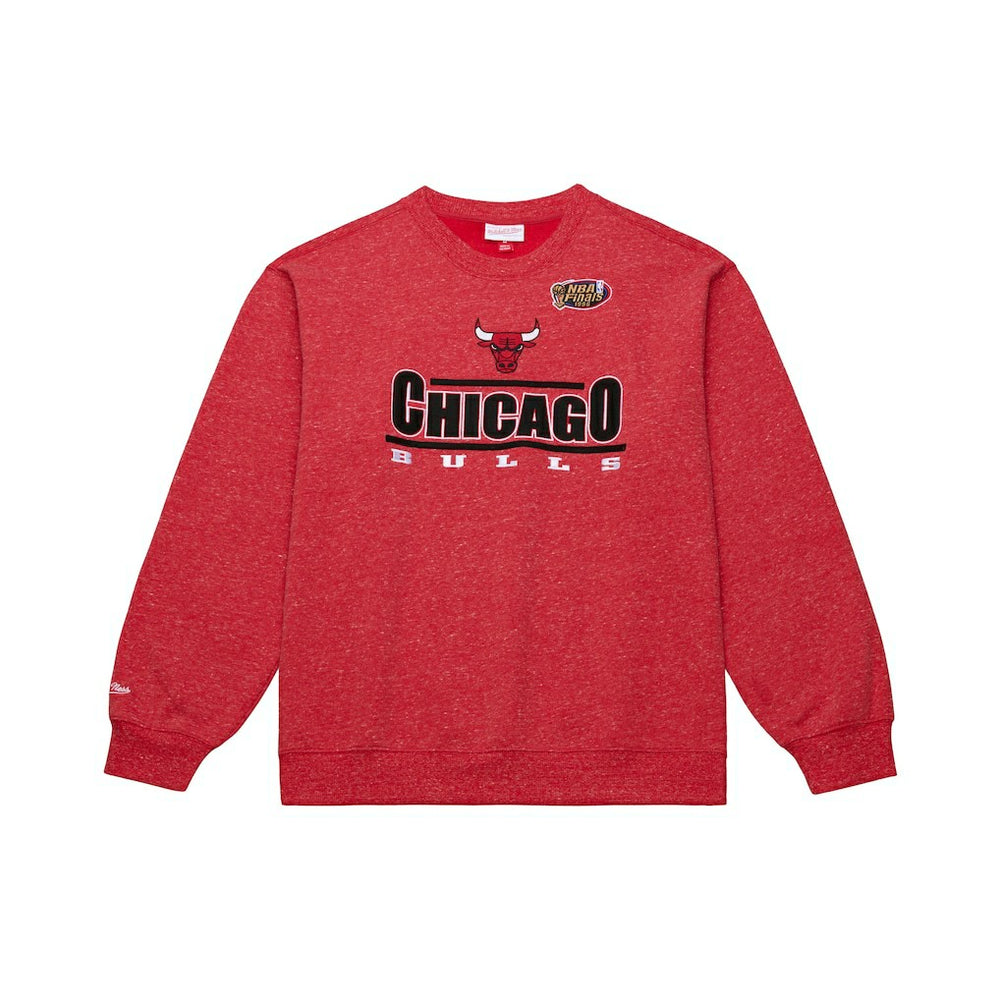 Chicago Bulls Throw It Back Fleece Sweatshirt Red - NBA