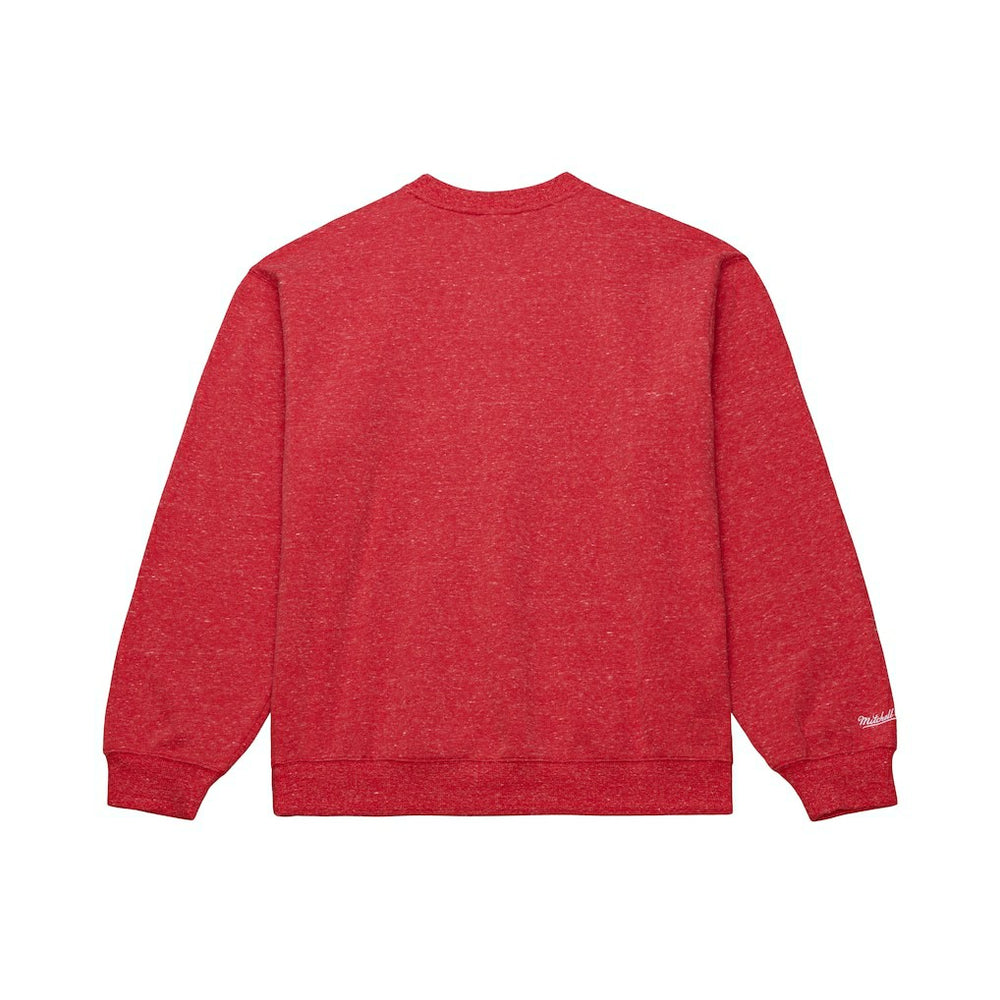 Chicago Bulls Throw It Back Fleece Sweatshirt Red - NBA