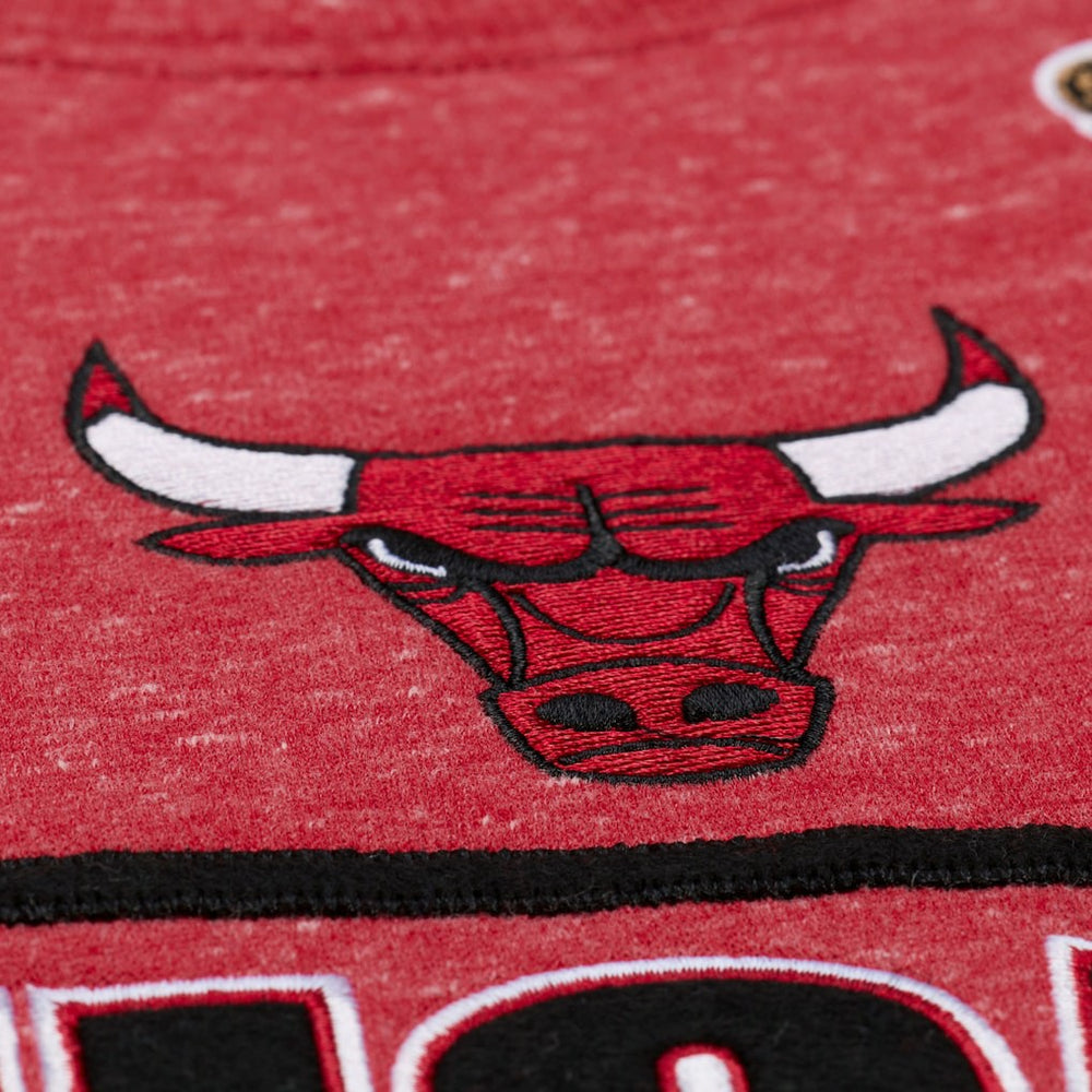 Chicago Bulls Throw It Back Fleece Sweatshirt Red - NBA