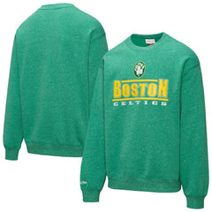 Boston Celtics Throw It Back Fleece Sweatshirt Green - NBA