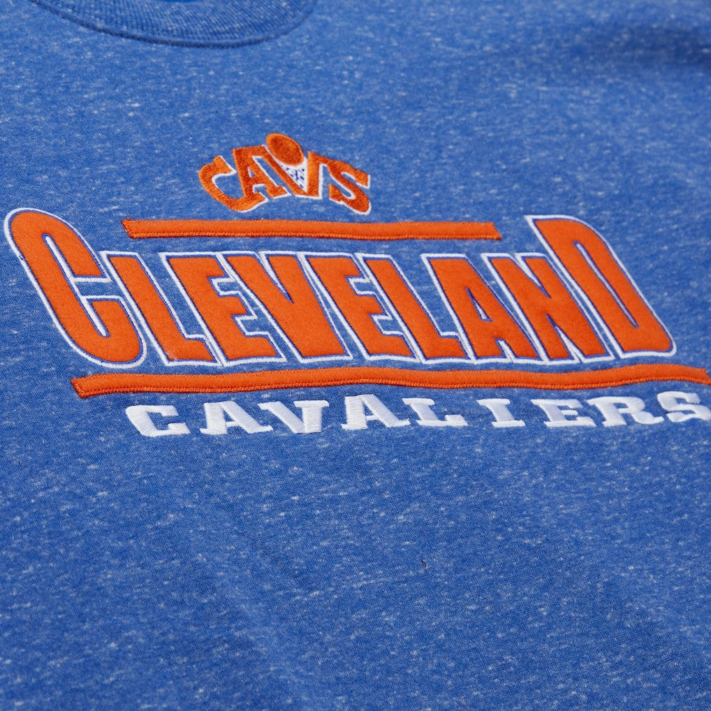 Cleveland Cavaliers Throw It Back Fleece Sweatshirt Royal - NBA
