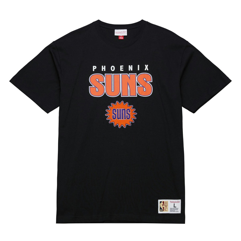 Phoenix Suns Hardwood Classics Throw It Back Premium T-Shirt Black - NBA