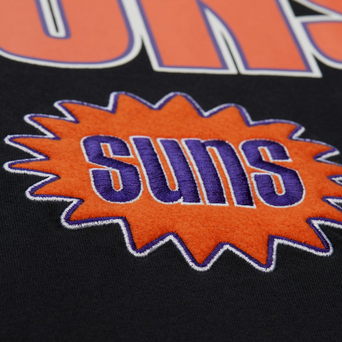 Phoenix Suns Hardwood Classics Throw It Back Premium T-Shirt Black - NBA