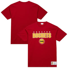 Houston Rockets Hardwood Classics Throw It Back Premium T-Shirt Red - NBA