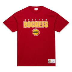 Houston Rockets Hardwood Classics Throw It Back Premium T-Shirt Red - NBA