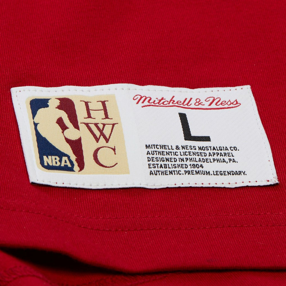 Houston Rockets Hardwood Classics Throw It Back Premium T-Shirt Red - NBA