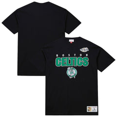 Boston Celtics Hardwood Classics Throw It Back Premium T-Shirt Black - NBA