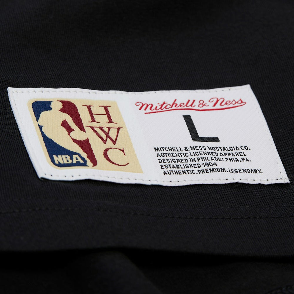 Boston Celtics Hardwood Classics Throw It Back Premium T-Shirt Black - NBA