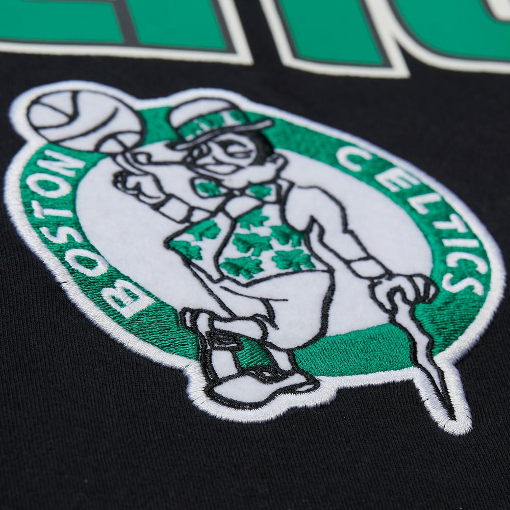 Boston Celtics Hardwood Classics Throw It Back Premium T-Shirt Black - NBA