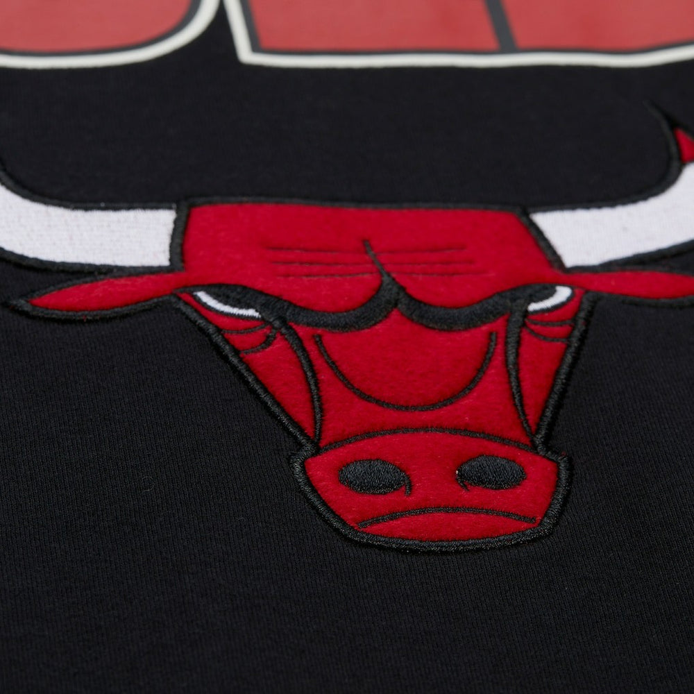 Chicago Bulls Hardwood Classics Throw It Back Premium T-Shirt Black - NBA