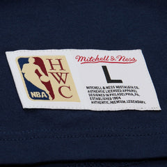 Dallas Mavericks Hardwood Classics Throw It Back Premium T-Shirt Navy - NBA