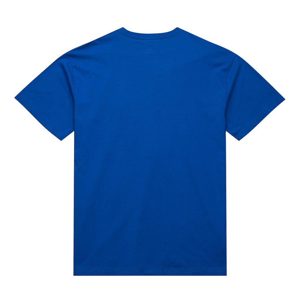 Golden State Warriors Hardwood Classics Throw It Back Premium T-Shirt Royal - NBA