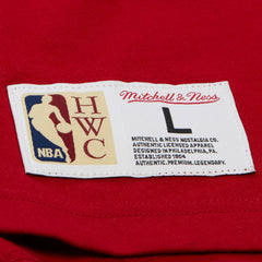 Miami Heat Hardwood Classics Throw It Back Premium T-Shirt Red - NBA