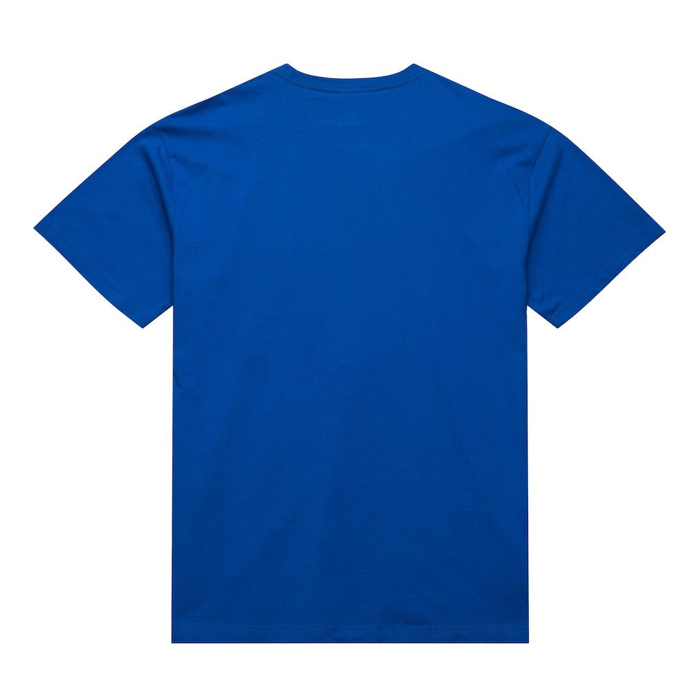 New York Knicks Hardwood Classics Throw It Back Premium T-Shirt Blue - NBA