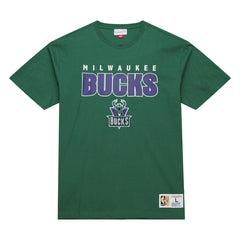 Milwaukee Bucks Hardwood Classics Throw It Back Premium T-Shirt Green - NBA