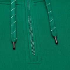 Boston Celtics Throw It Back Quilted Fleece Quarter-Zip Hoodie Green - NBA