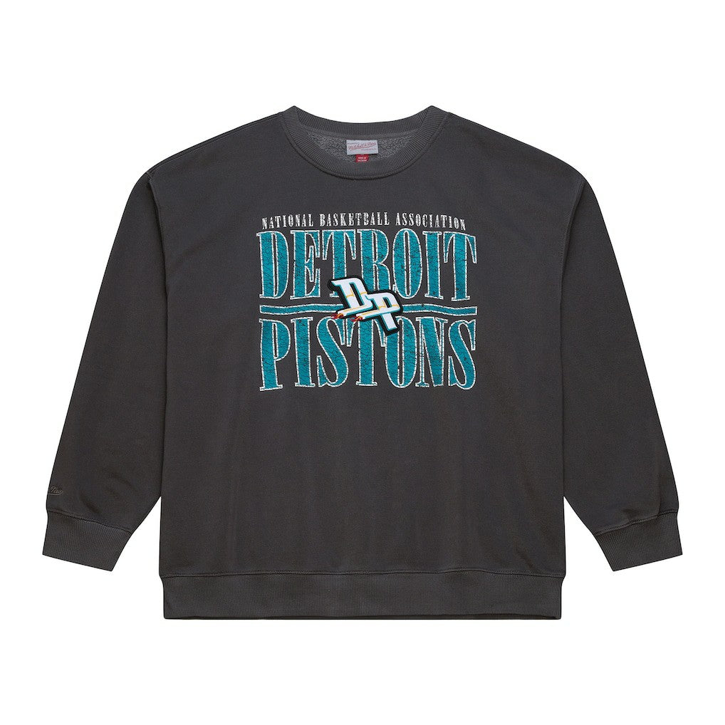 Detroit Pistons NBA Downtown Collection Fleece Sweatshirt Black - NBA