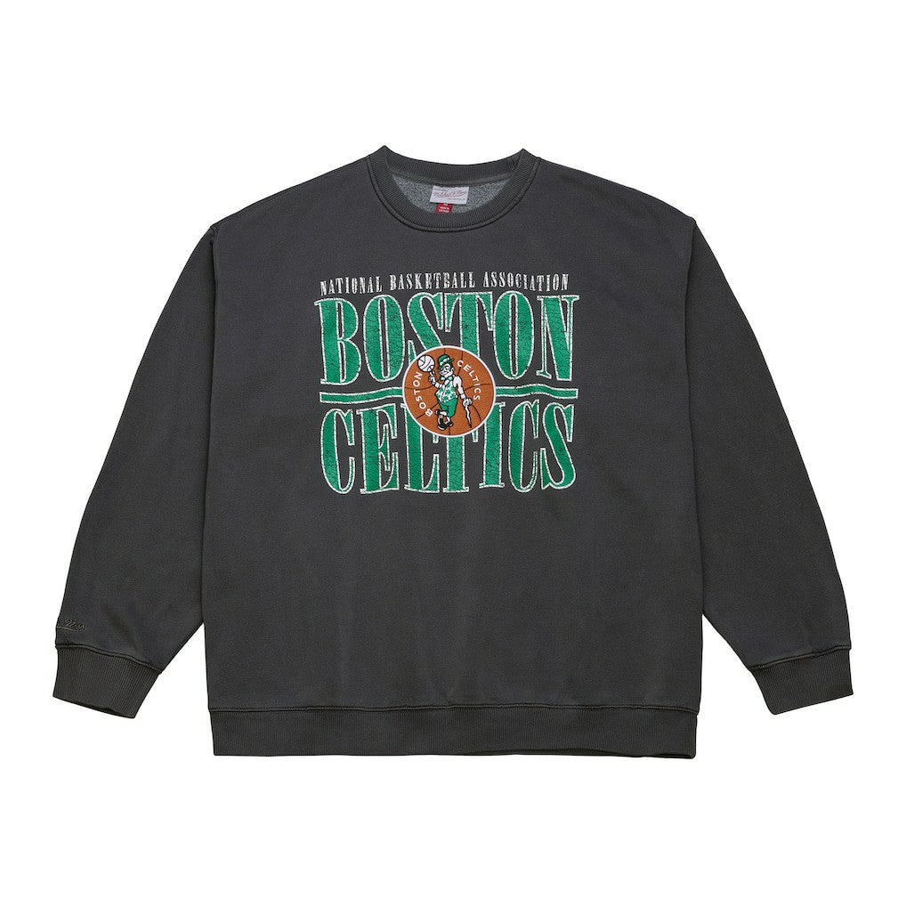 Boston Celtics NBA Downtown Collection Fleece Sweatshirt Black - NBA