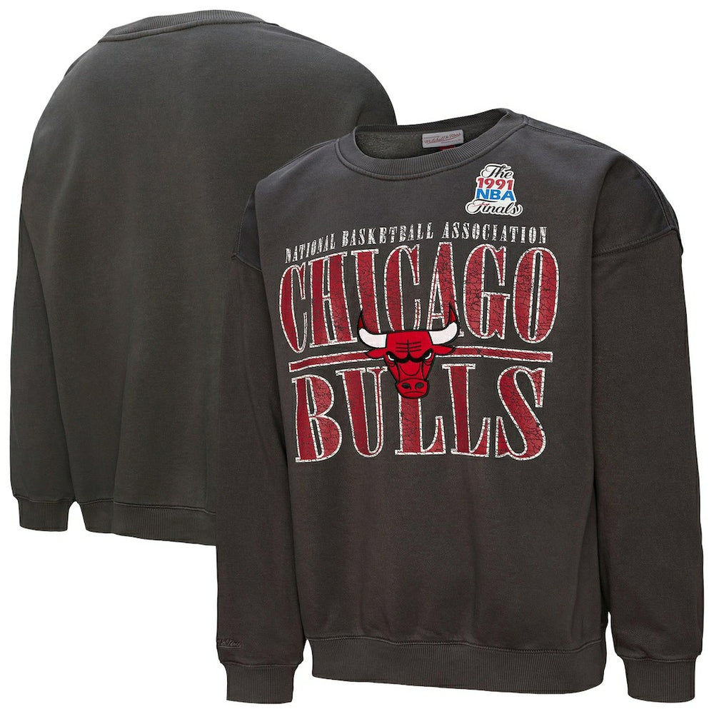 Chicago Bulls NBA Downtown Collection Fleece Sweatshirt Black - NBA