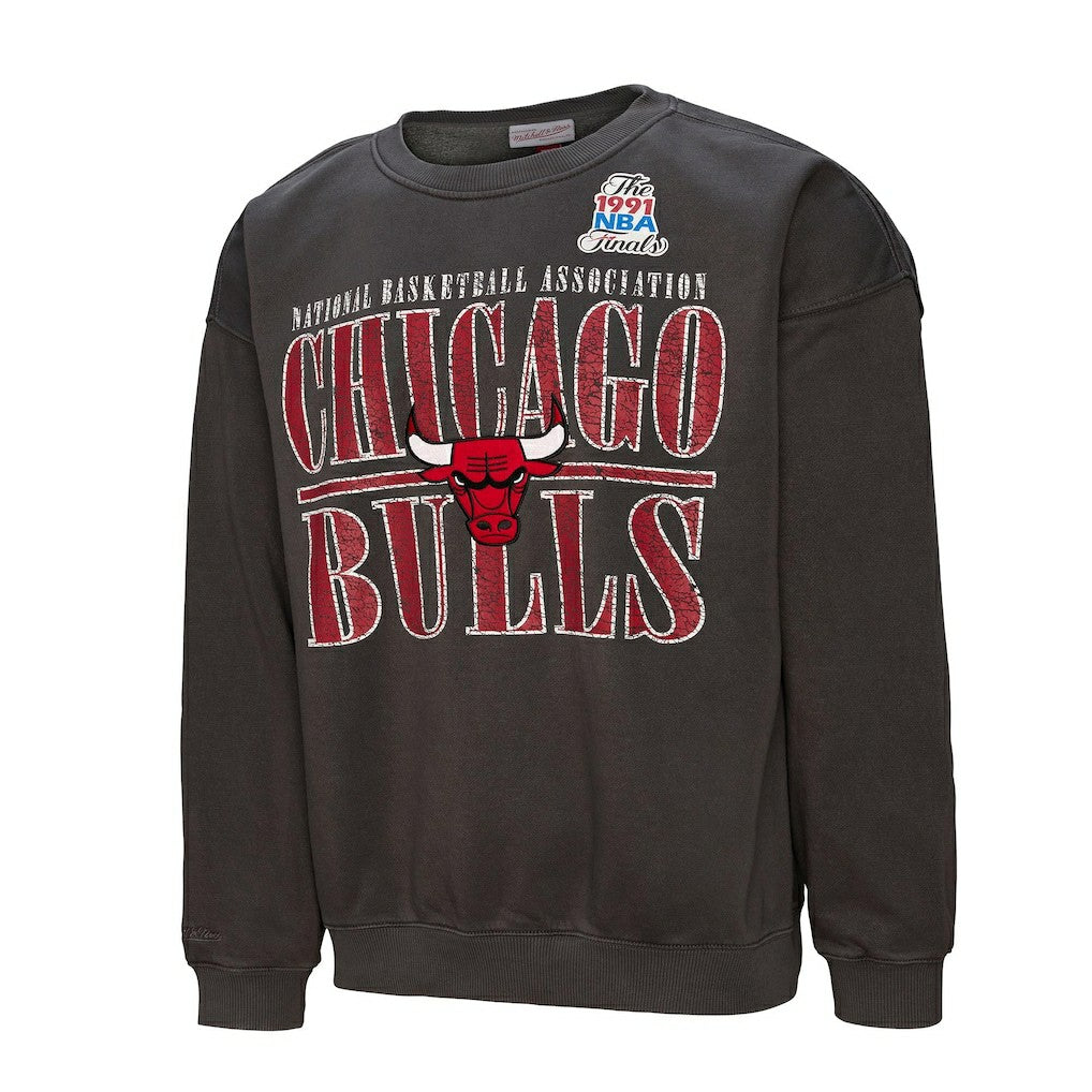 Chicago Bulls NBA Downtown Collection Fleece Sweatshirt Black - NBA